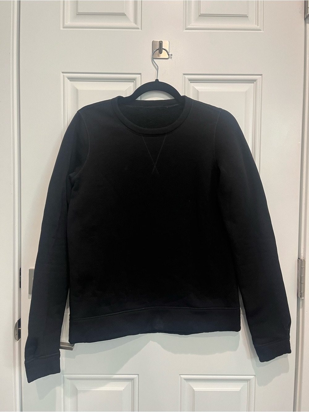 lululemon athletica Black Classic Crew Sweatshirt
